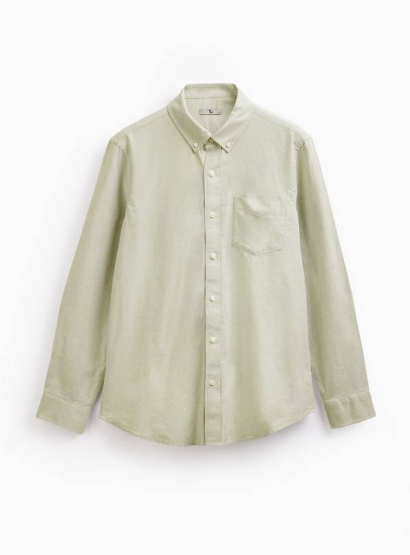 Light Green Oxford Shirt M